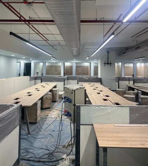 HVAC and ventilation system installation for commercial facility by CircuitCraft MEP contractor in Chennai
